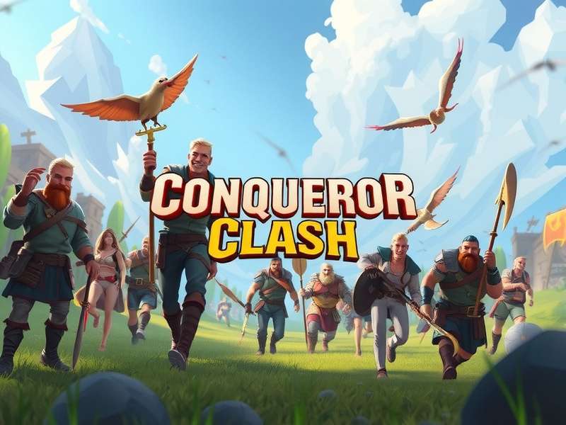 Conqueror Clash Game Banner